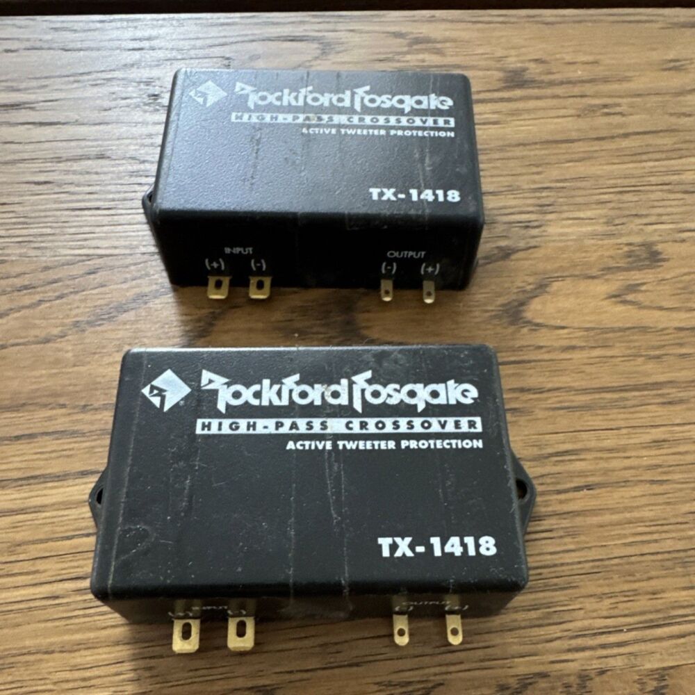 Rockford Fosgate To-1418 Crossover
